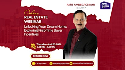 REAL ESTATE WEBINAR: Exploring First-time Home Buyers Incentives