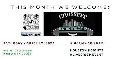 Crossfit+Be+Someone+%2B+CRISP+%26+GREEN+%7C+Houston