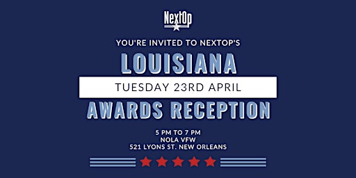 Imagem principal do evento NextOp Louisiana Awards Reception