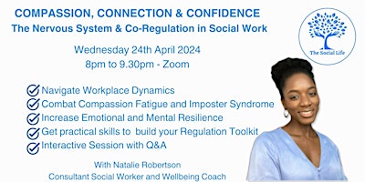 Improving Compassion,  Connection and Confidence in Social Work Practice primary image
