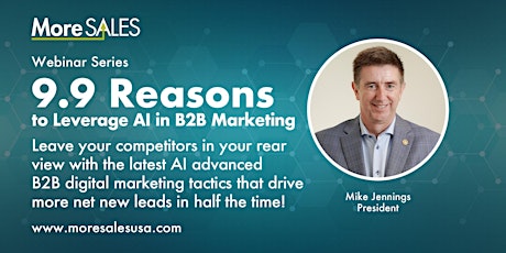 9.9 Reasons to Leverage AI in B2B Marketing