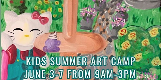 Imagen principal de Kids Summer Art Camp: Hello Kitty and Friends Theme