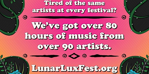 Immagine principale di LunaFest '24 - presented by Lunar Lux® Music & Arts Festival 