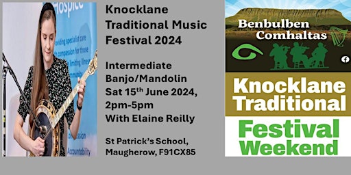 Image principale de Knocklane Festival 2024 Workshop -Banjo/Mandolin (Intermediate)