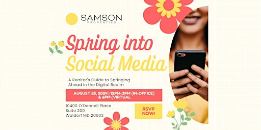 Spring into Social Media (Virtual) primary image