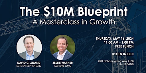 Primaire afbeelding van The $10M Blueprint: A Masterclass on Growth