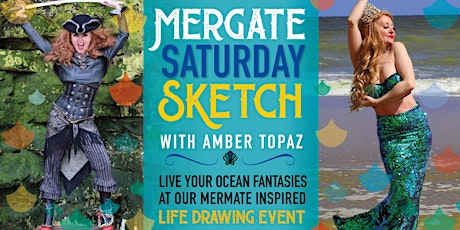 Margate Life drawing Mermaid edition