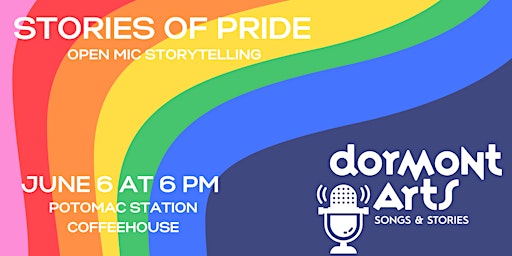 Primaire afbeelding van Songs & Stories Open Mic Storytelling: Stories of Pride