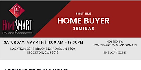 First Time Home Buyer Seminar