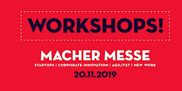 Macher Messe - Workshops