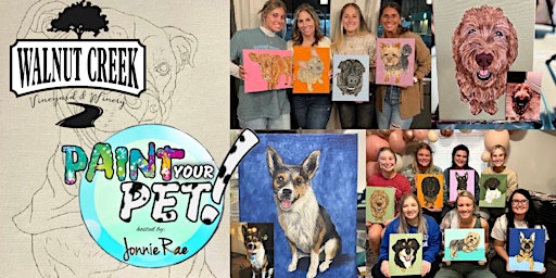 Paint Your Pet at Walnut Creek Winery!