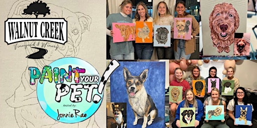 Immagine principale di Paint Your Pet at Walnut Creek Winery! 