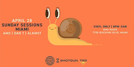 Sunday Sessions Miami (Vinyl only) FREE RSVP