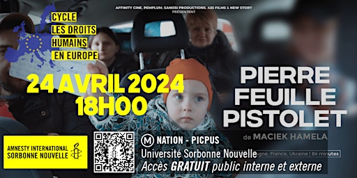 Projection débat : Pierre feuille Pistolet de Maciek Hamela primary image