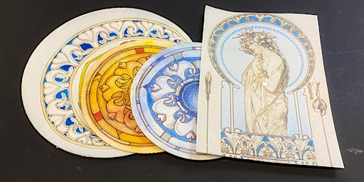 Primaire afbeelding van Zentangle meets ART NOUVEAU: Tangles of Alfons Mucha