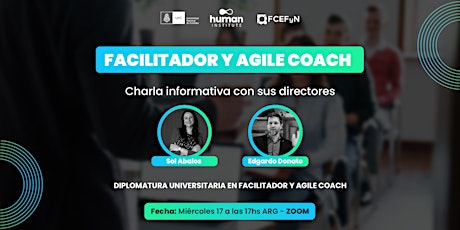Facilitador y Agile Coach - Charla informativa con sus directores.