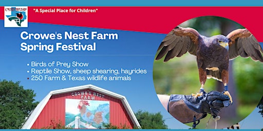 Imagem principal do evento Crowe's Nest Farm Spring Fest '24