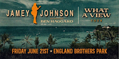 JAMEY JOHNSON: What A View Tour w/ BEN HAGGARD & ZANDI HOLUP  - St. Pete primary image