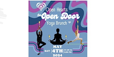 Open Hearts for Open Door- Yoga and Brunch primary image