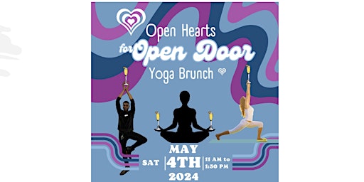 Imagem principal do evento Open Hearts for Open Door- Yoga and Brunch