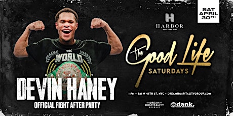 Image principale de DEVIN HANEY OFFICIAL FIGHT AFTER PARTY @ HARBOR NYC