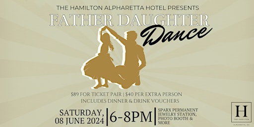 Father Daughter Dance at The Hamilton Alpharetta