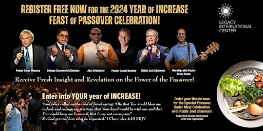 Imagem principal do evento Discovering Jesus in the Feast of Passover!