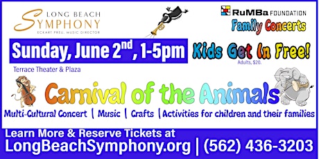 Long Beach Symphony's RuMBa Foundation Family Concert