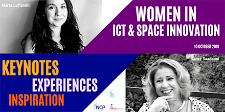 Primaire afbeelding van Keynotes Women in the ICT & space innovation