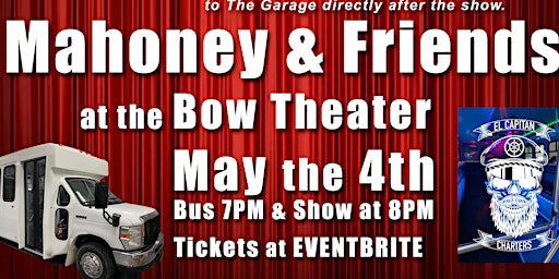 Mahoney and Friends Bow Theatre Party Bus primary image