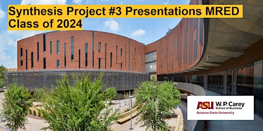 Immagine principale di Synthesis Project #3 Presentations MRED Class of 2024 