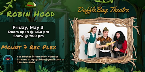 Imagem principal do evento Robin Hood by DuffleBag Theatre