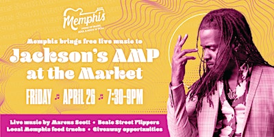 Memphis Brings Free Live Music to The Amp primary image