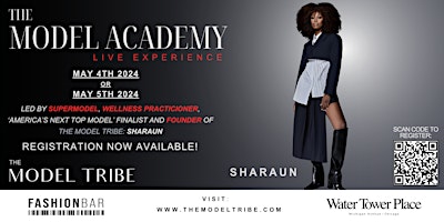 Primaire afbeelding van The Modeling Academy Live Experience w/ ANTM’s Sharaun