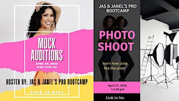 Primaire afbeelding van Pro Dance Mock Audition and Photoshoot!