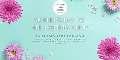 No Studio Fees for Moms on Mother's Day!