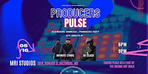 MRI Studios 1st Anniversary Party: Producer's Pulse & Bromo Art Walk  primärbild
