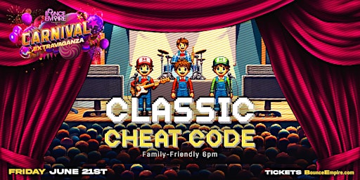 Imagem principal do evento Classic Cheat Code with Jellyfish Farm