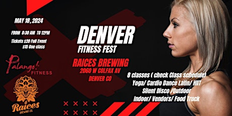 Hauptbild für Denver Fitness Fest May 18 2024