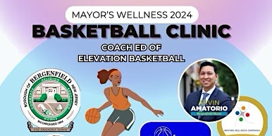 Imagem principal do evento Mayors Wellness Basketball Clinic