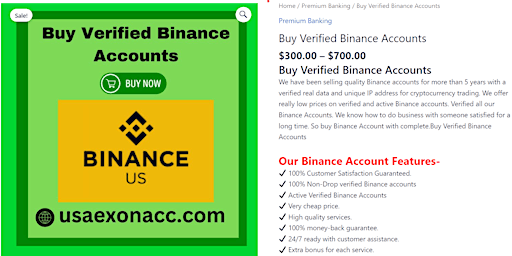 Primaire afbeelding van Top Our Sites to Buy Verified Binance Accounts (persona + Business) (R)