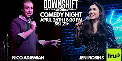 Primaire afbeelding van Comedy Night at Downshift Brewing Company - Hidden Tap
