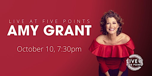 Martin Media Presents: Amy Grant primary image