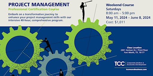 Project Management Professional (PMP) - Open Enrollment for Weekend Course primary image