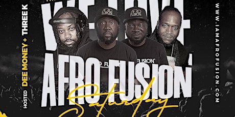 Hauptbild für Afro Fusion Saturday : Afrobeats, Hiphop, Dancehall, Soca (Free Entry)