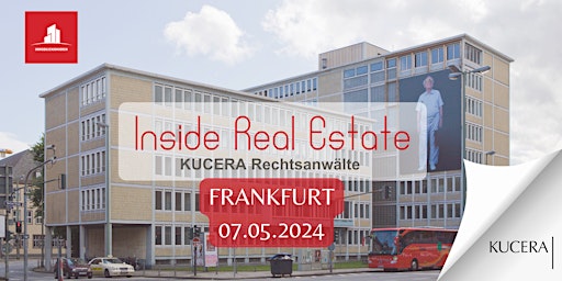 Imagem principal do evento Inside Real Estate mit KUCERA in Frankfurt