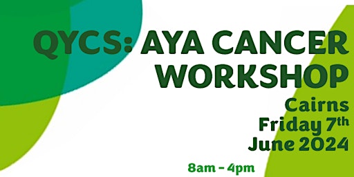 QYCS: AYA Cancer Workshop Cairns  primärbild