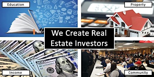 Imagem principal do evento We Create Real Estate Investors - Online Oak Park