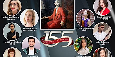 Hauptbild für Komitas 155th birth anniversary