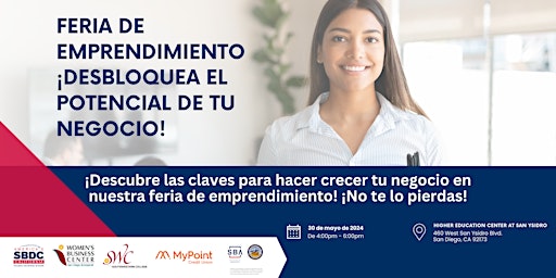 Imagen principal de Feria de Emprendimiento ¡Desbloquea el Potencial de tu Negocio!